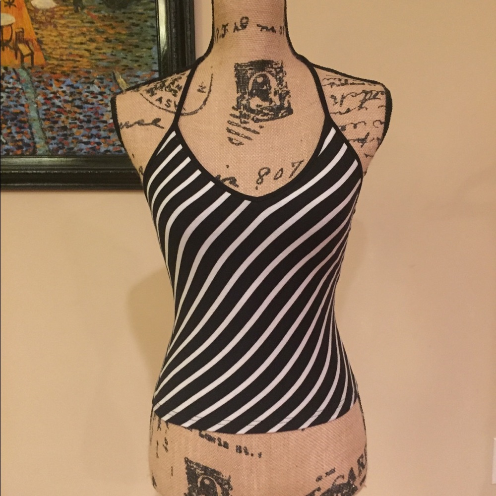 Express halter with built in bra